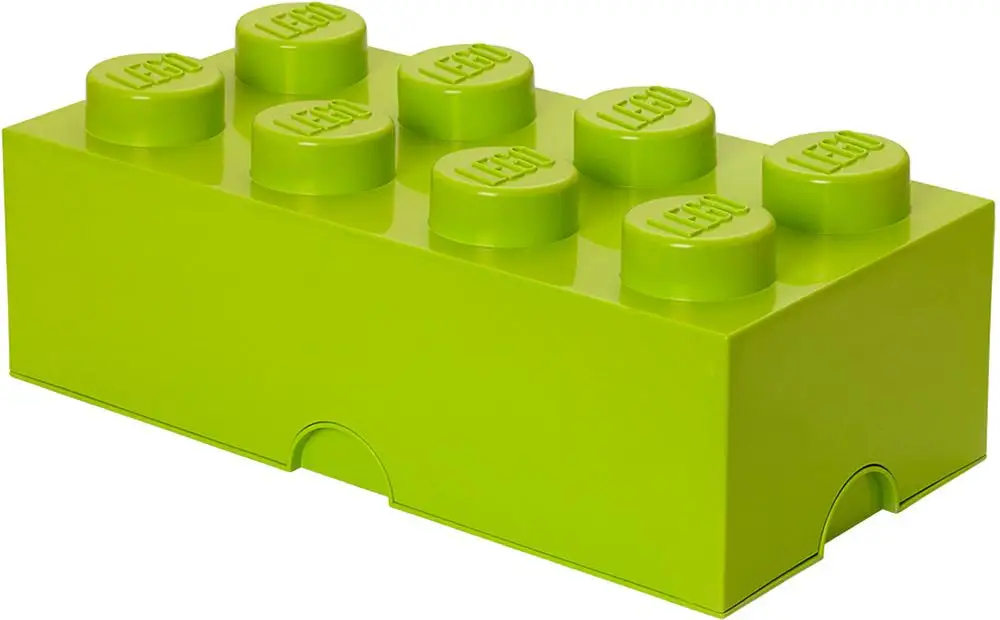 LEGO Storage box 25x50 cm, svetlo zelená